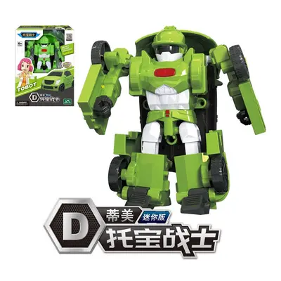 (With box, D) Action Figure Korea Cartoon Tobot Transformation Robot Toys Popular Anime