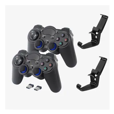 (2pcs kit) 2.4G Wireless Gamepad Controller TV Joystick with USB Game Pad Receiver