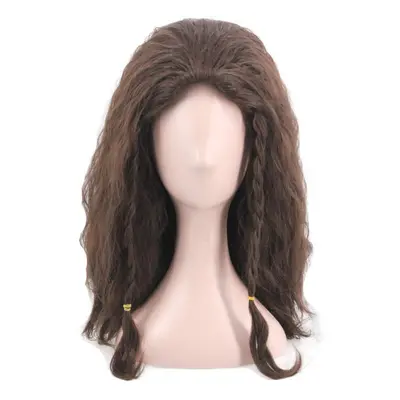 Man's Short Fluffy Cosplay Wig Haollween Wig for Movie (Dark Brown)