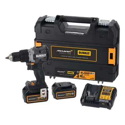 Dewalt DCD85MP2T-GB McLaren F1 XR Brushless Hammer Drill 18V x 5.0Ah Li-ion