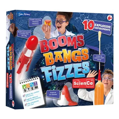 | Booms Bangs Fizzes: Explosive Experiments | Kids Science | STEM/ STEAM | Ages 8+