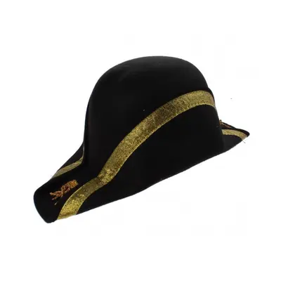 hat Admiral Bicorne black