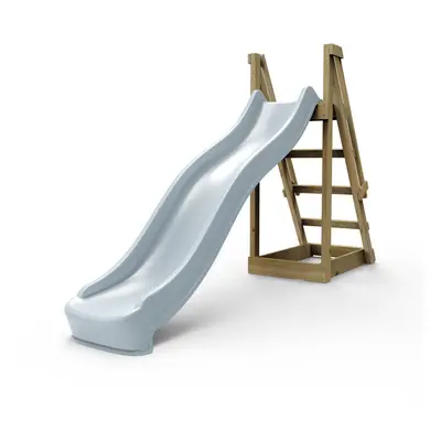 Rebo ft Freestanding Kids Slide - Ice Blue