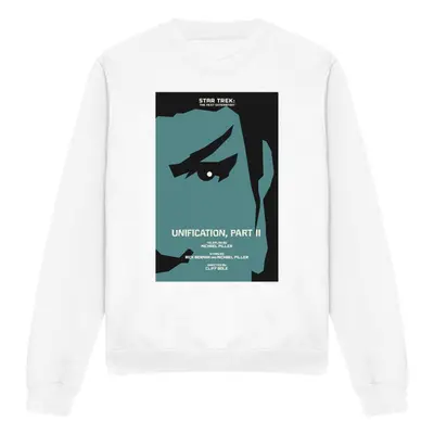 (XXL, White) Star Trek Unisex Adult The Next Generation Season Episode Sweatshirt