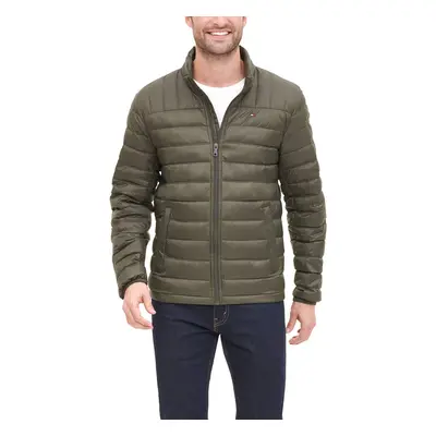 Tommy Hilfiger Men's Packable Down Puffer Jacket Olive XX-Large