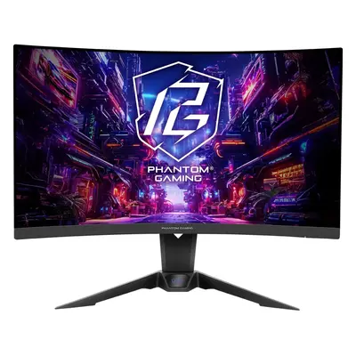 Asrock PG27QRT2A Phantom Gaming computer monitor 68.6 cm (27") 2560x1440 px QHD Black