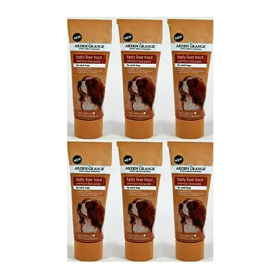 6 x 75g Arden Grange Liver Paste Dog Treat