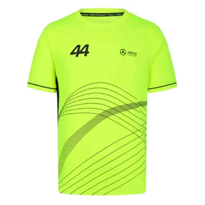 (M) Mercedes Lewis Hamilton Sports Tee (Neon)