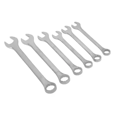 6pc EXTRA LARGE Combination Spanner Set - 34mm to 50mm Point WallDrive Wrench