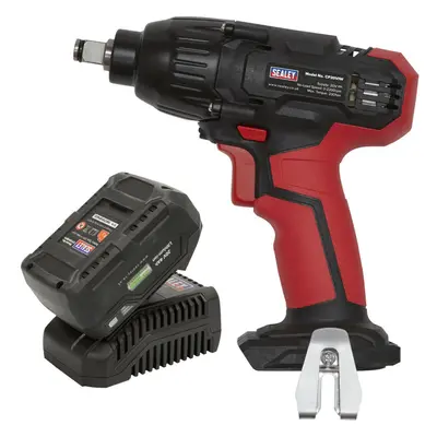 20V Cordless Impact Wrench Kit - 1/2" Sq Drive - With Battery & Charger - Bag