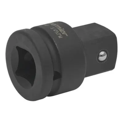 Impact Socket Adaptor - 3/4" Sq Drive Female to 1" Sq Drive Male - Drop Forged