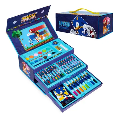 Sonic The Hedgehog Art Set for Girls Boys Colouring Sets for Children