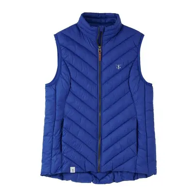 (16, Indigo) LightHouse Womens Laurel Warm Gilet - Ladies Lightweight Padded Sleeveless Vest