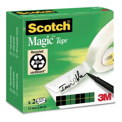 Scotch 3M Scotch Magic Tape mm x m - Matt Pack of Clear