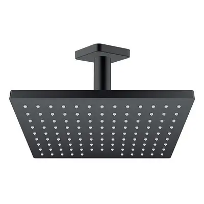 Hansgrohe Vernis Shape Bathroom Shower Drench Head EcoSmart Ceiling Mount Black