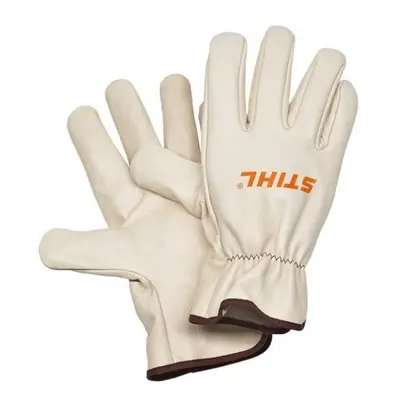 Genuine Stihl Leather Work Gloves (Large)