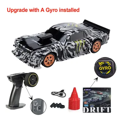 (4301 with gyro) Upgraded Gyro 1/43 RC Drifting Car Racing RTR 4WD High Speed Radio Control Mode