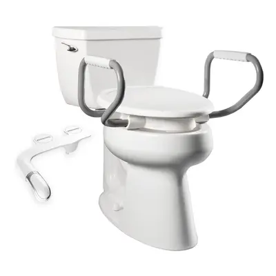 Bemis 7YE5310H20 Assurance with clean Shield Support Arms and Bidet Attachment Elongated Raised 