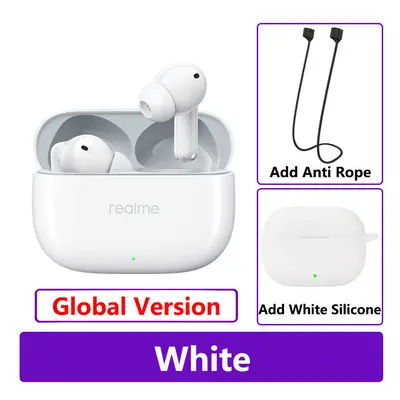 (GL White n White) New Realme Buds T300 True Wireless Earphone 30dB Active Noise Cancelling