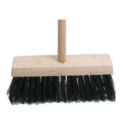 Faithfull FAIBRPVC13H Broom PVC 325mm (13 in) Head complete with Handle