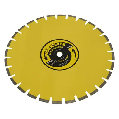 Hard Floor Saw Blade - 450mm Diameter - 25mm Bore - Concrete Floor Cutting Disc