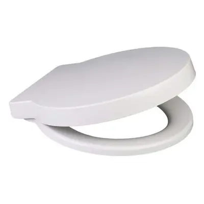 (White) Round Soft Close Toilet Seat x Quick Release - Top or Bottom Fix