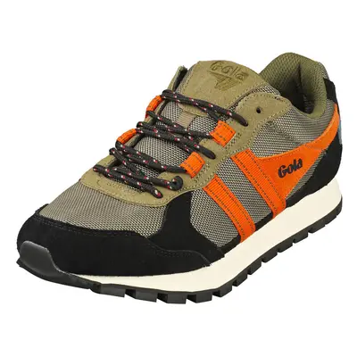 Gola Altitude Mens Casual Trainers in Khaki Black - Size UK