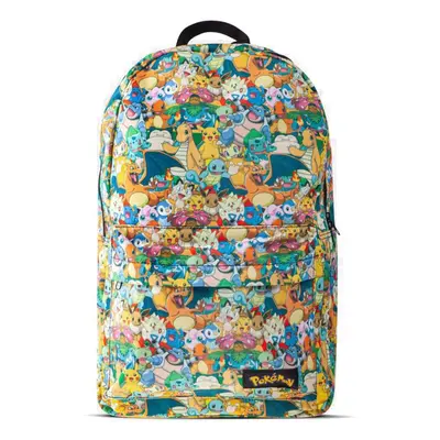 Pokemon Characters All Over Print Laptop Backpack