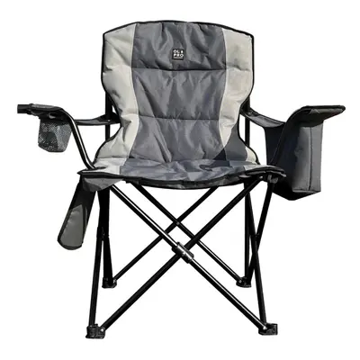 OLPRO Henwick Padded Folding Camp Chair - Grey & Charcoal