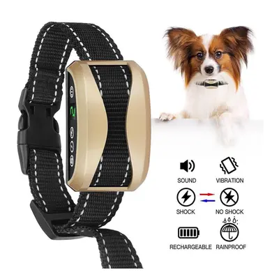 7 Sensitivity Bark Collar For Dog, No Bark Collar, Training Collar For Dogs