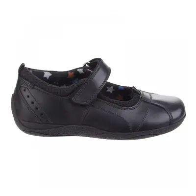 Cindy Senior | Black | Girls Rip-Tape School Shoes