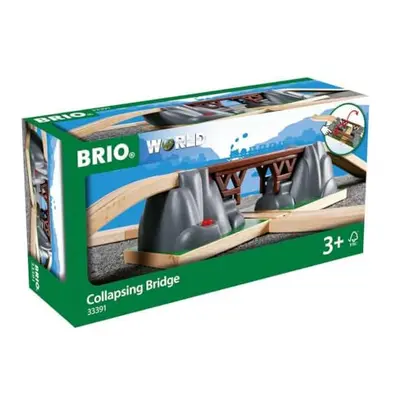 BRIO World - Collapsing Bridge Piece Toy Train Accessory for