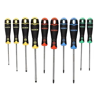 BahcoFit Coloured Handle Screwdriver Set, Piece