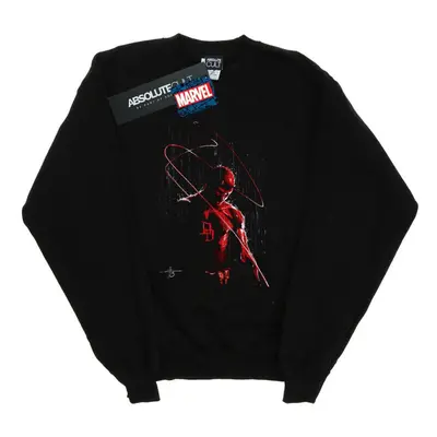 (XL, Black) Marvel Mens Daredevil Painting Sweatshirt