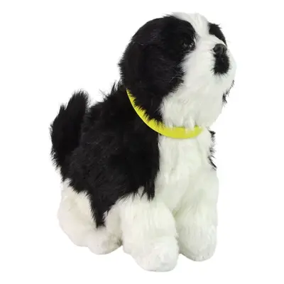 Interactive Plush Border Collie: Soft Fur, Realistic Reactions!