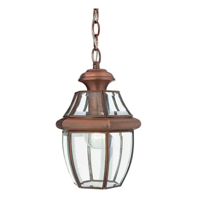 IP23 Bulb Chain Lantern Light Aged Copper LED E27 100W