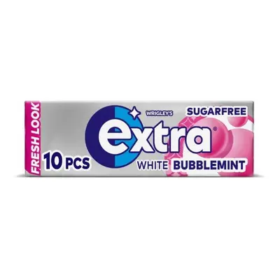 (Pack Of 60) Wrigley's Extra Bubblemint Chewing Gum Sugar Free