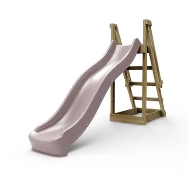 Rebo ft Freestanding Kids Slide - Dusky Pink