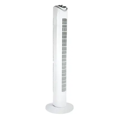 Status 32" Tower Fan Oscillating Timer Cooling Speed White