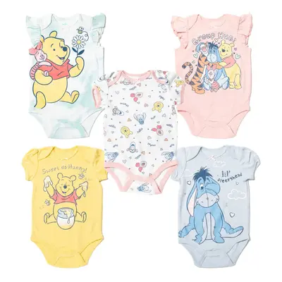 Disney Tigger Winnie the Pooh Eeyore Infant Baby Girls Pack Cuddly B