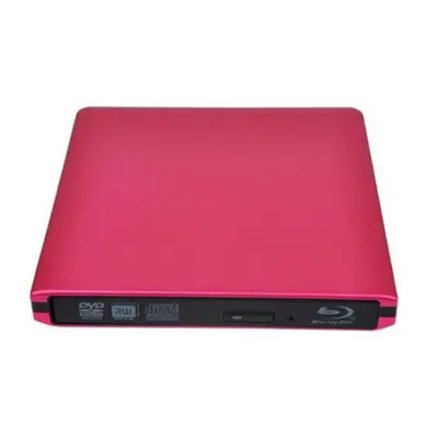 (red, Blu ray recorder) Usb 3.0 External Blu-ray Cd Dvd Drive 4k 3D Blu-ray Player Writer Portab