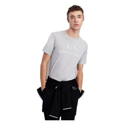 AX ARMANI EXcHANgE mens Logo crew Neck Short Sleeve Jersey T-shirt T