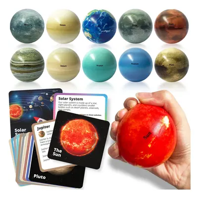 Solar System for Kids - Planets for Kids Solar System Toys - Planet Balls - Stress Balls for Kid