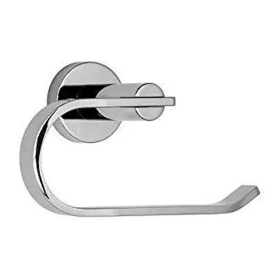 Croydex Metra Flexi-Fix Toilet Roll Holder - Durable Zinc Alloy, Easy Fit Toilet Paper Holder, U