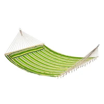 Outsunny Hammock Outdoor Garden Camping Hanging Swing Portable Travel Green