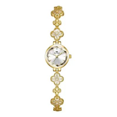 (gold) Bs Bee Sister Crystal Watch For Women Famous Luxury Brand Waterproof Elegant Small Dial L