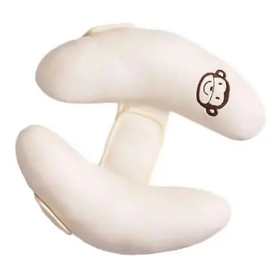 (White) Headrest Pillow Baby Head Protection Children Car Accessories Cushion