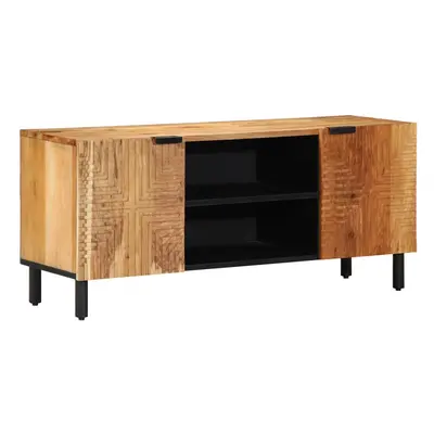 vidaXL TV Cabinet 105x33x46 cm Solid Wood Acacia TV stand TV sideboard