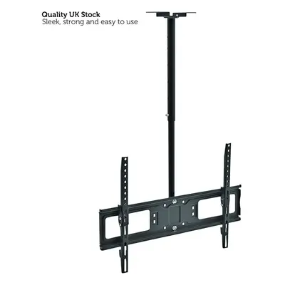 26 to 60" Large Ceiling Mount TV Bracket Adjustable LED Television Pole Stand