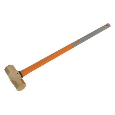 11lb Sledge Hammer - Non-Sparking - Fibre Glass Shaft - Shock Absorbing Grip